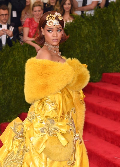 Every Look Rihanna Has Worn To The Met Gala