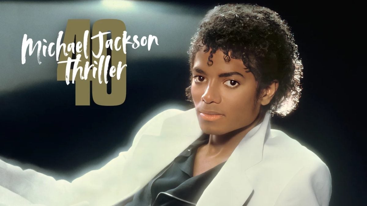 Michael Jackson Thriller 40th Anniversary LP Vinyl Black