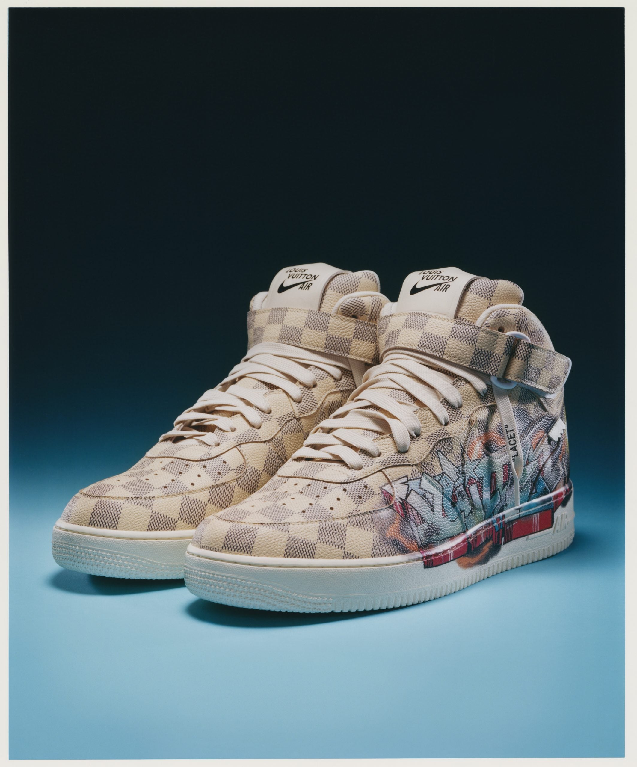 Louis Vuitton x Nike “Air Force 1” by Virgil Abloh NYC Launch and