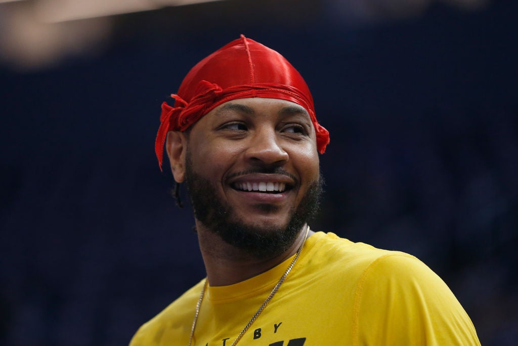 Carmelo Anthony Attends Launch Event of His Much Anticipated Wine