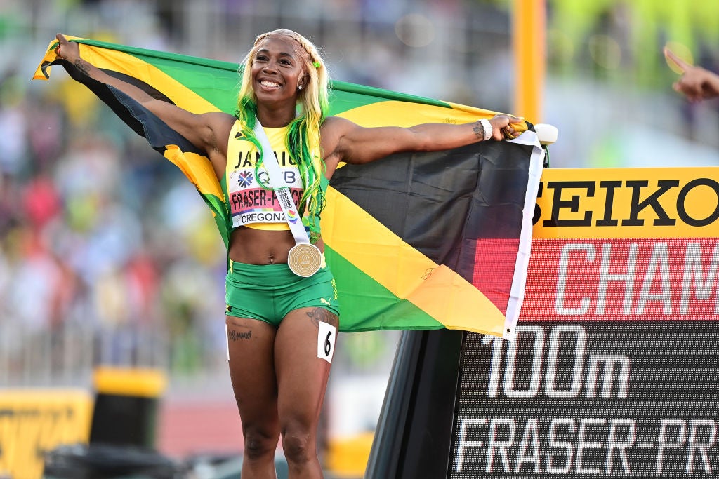 Shelly-Ann Fraser-Pryce Wins Fifth World Championship Title In 100 ...