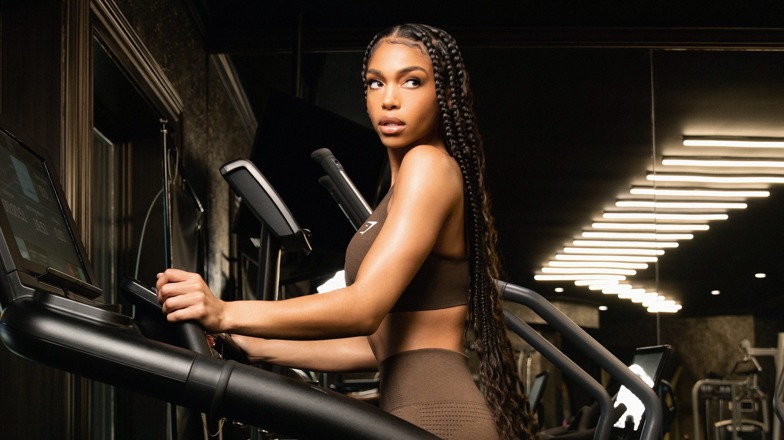 Lori Harvey showcases her toned form as she becomes the face of Gymshark's  Elevate campaign