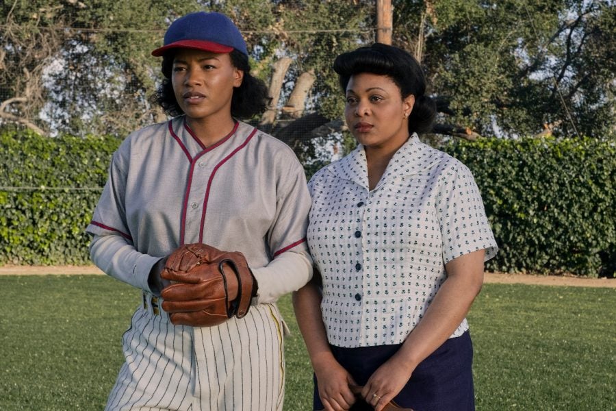 ‘A League Of Their Own’ Stars Chante Adams And Gbemisola Ikumelo Talk