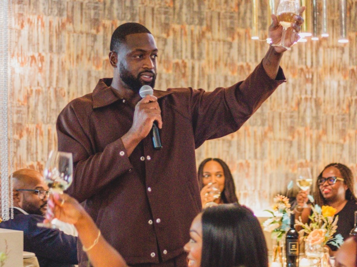 Dwyane Wade's Wine Brand Is Hosting Swanky Events Around The Country To Honor Black Chefs And Sommeliers