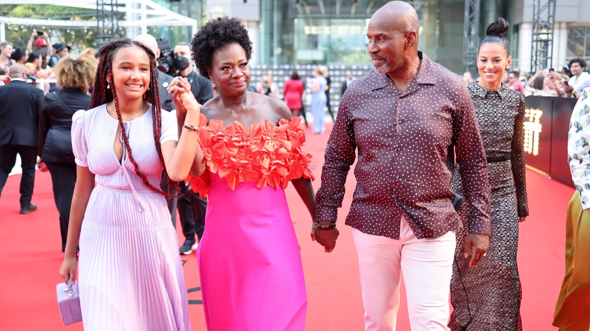 She's Growing Up! Viola Davis And Daughter Genesis Hit The Red Carpet