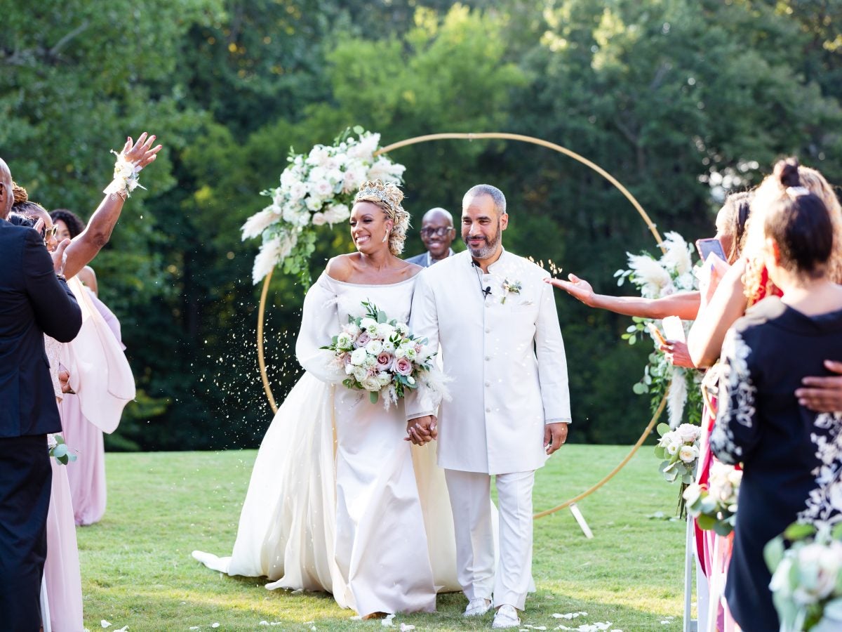 Bridal Bliss: En Vogue's Rhona Bennett Married Her Best Friend And Cindy And Terry Were Her Bridesmaids