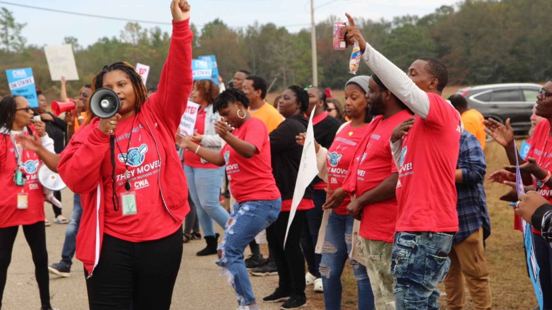 Why Black Call Center Workers Are Striking For Change In Cities Across America