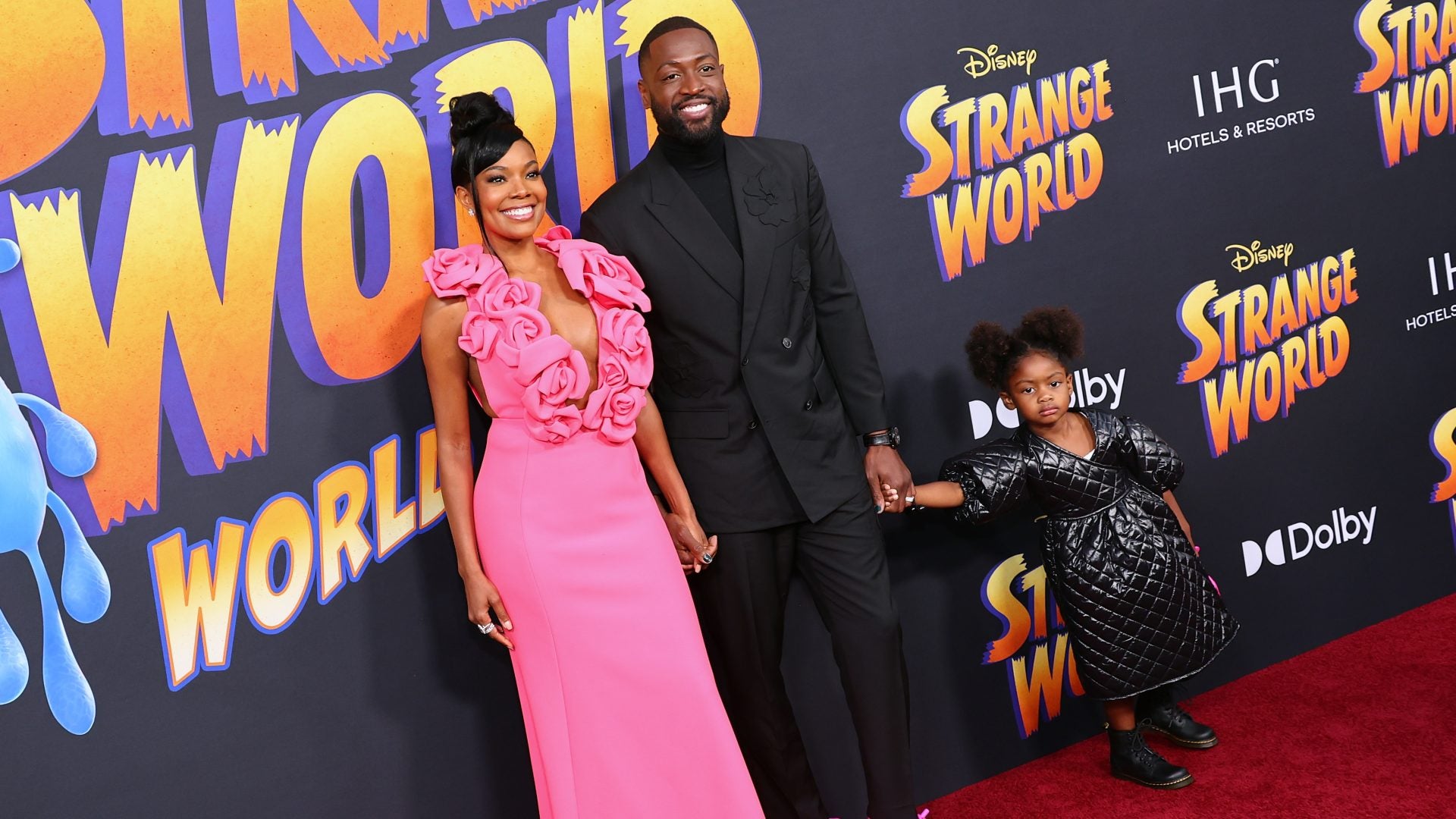 Kaavia James Union Wade Stole The Show At Strange World Premiere 