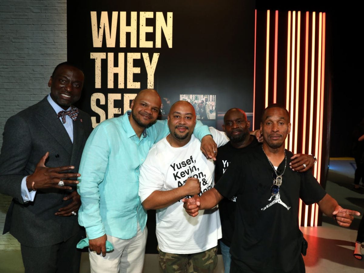 Central Park Unveils Entrance In Honor Of The 'Exonerated Five'