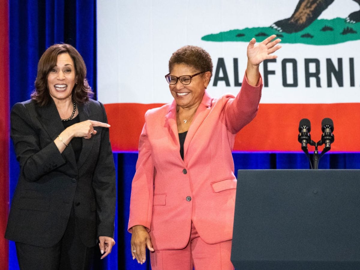 VP Kamala Harris Will Swear In Karen Bass As She Becomes First Woman Mayor Of Los Angeles