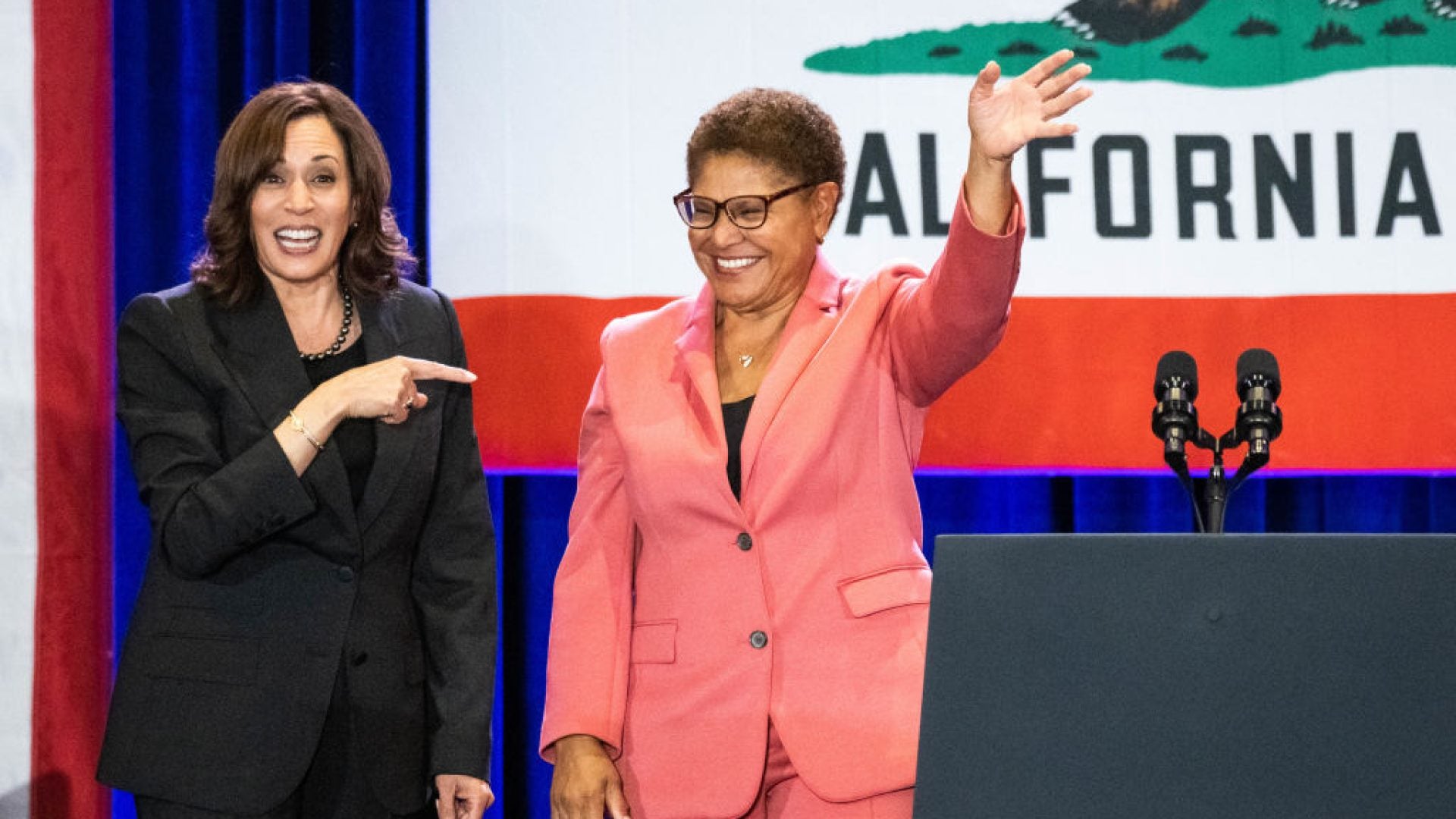 VP Kamala Harris Will Swear In Karen Bass As She Becomes First Woman Mayor Of Los Angeles