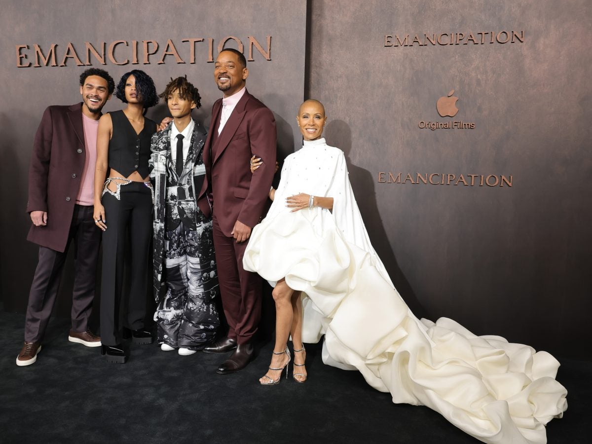 Star Gazing: The Smith Family Shines On The 'Emancipation' Red Carpet