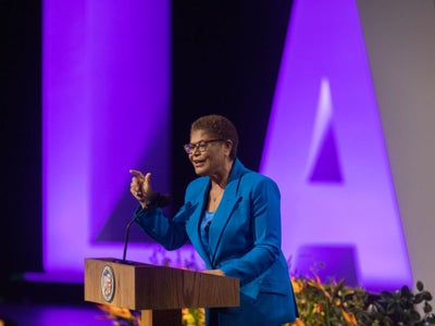 Karen Bass Begins Historic First Term As Los Angeles Mayor After Star-Studded Inauguration