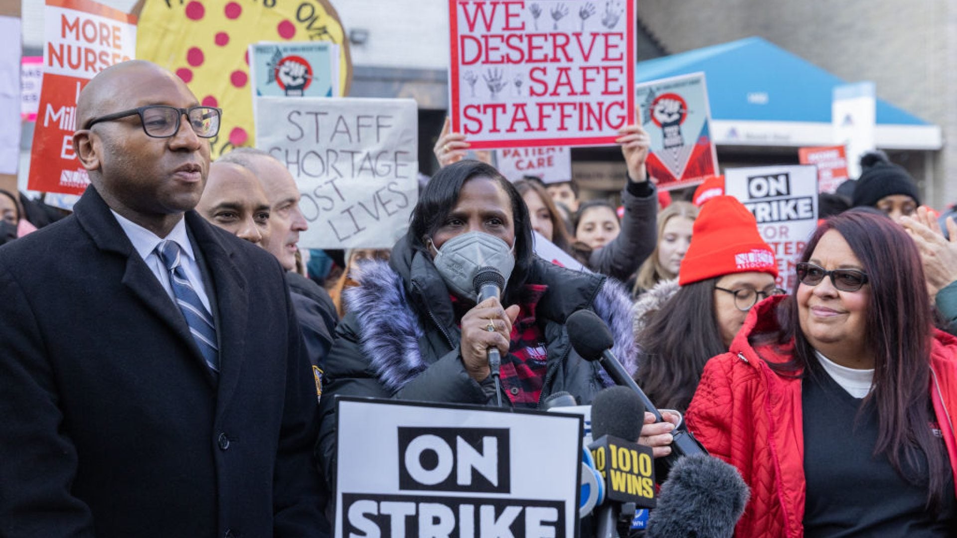 More Than 7,000 Nurses Are On Strike In New York City: Here's Why