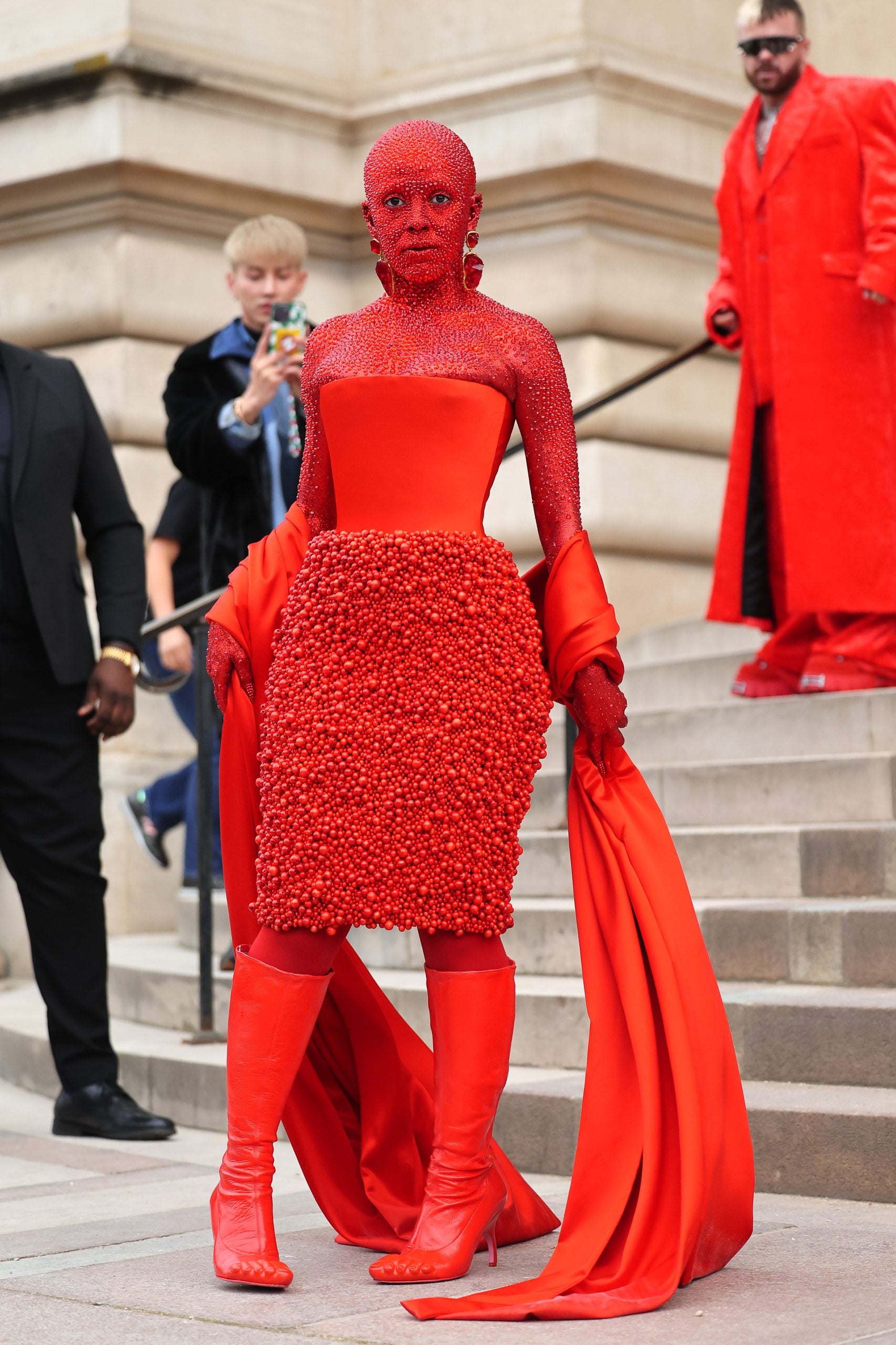 Couture Look Of The Day Doja Cat At Schiaparelli S/S 2023 Essence