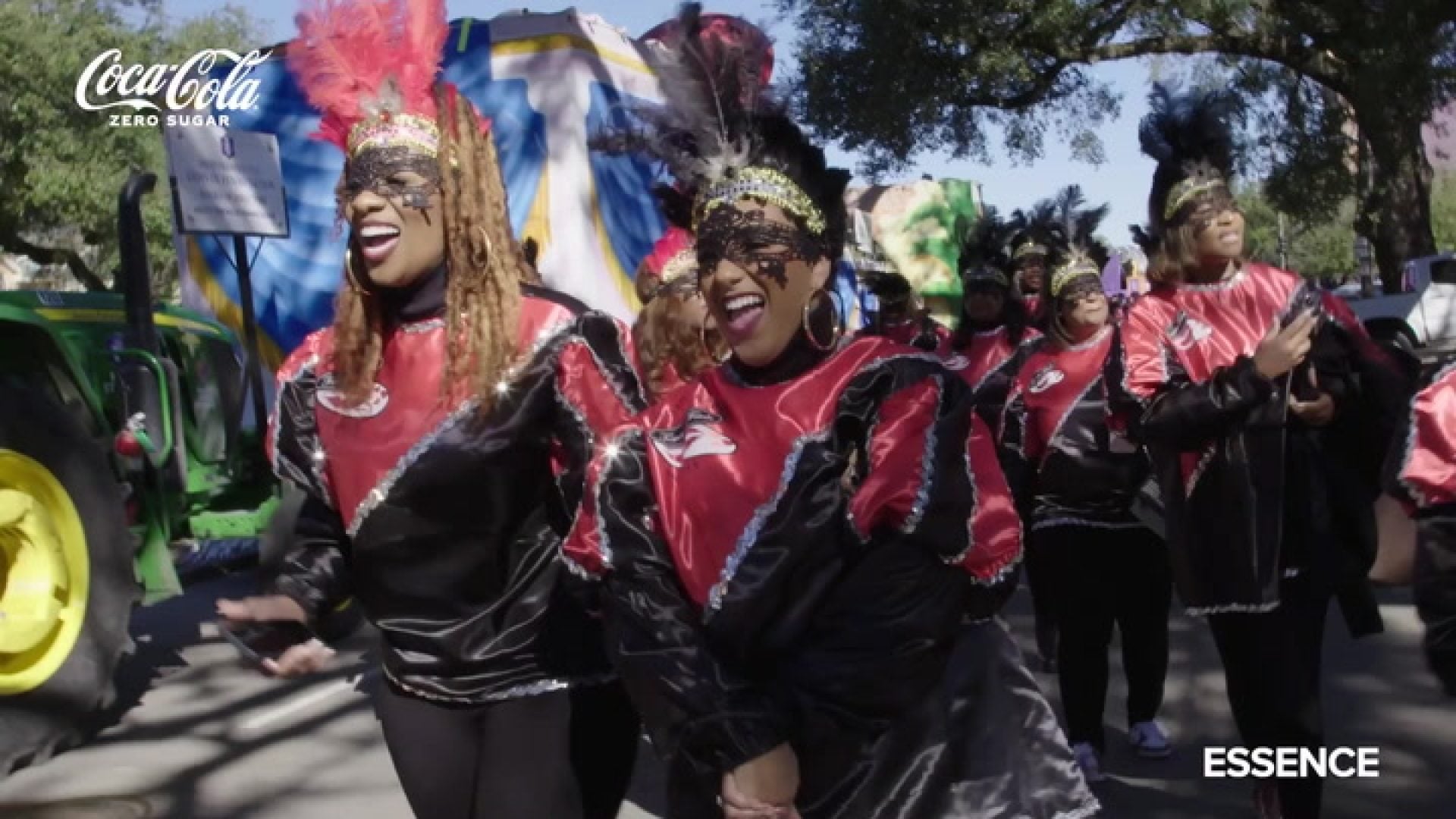 WATCH: ESSENCE Takes Mardi Gras Sponsored by Coca-Cola™ Zero Sugar