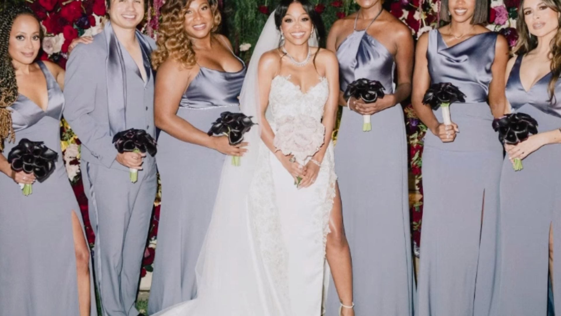Actress Bresha Webb's Star-Studded Wedding Included Kelly Rowland As A Bridesmaid