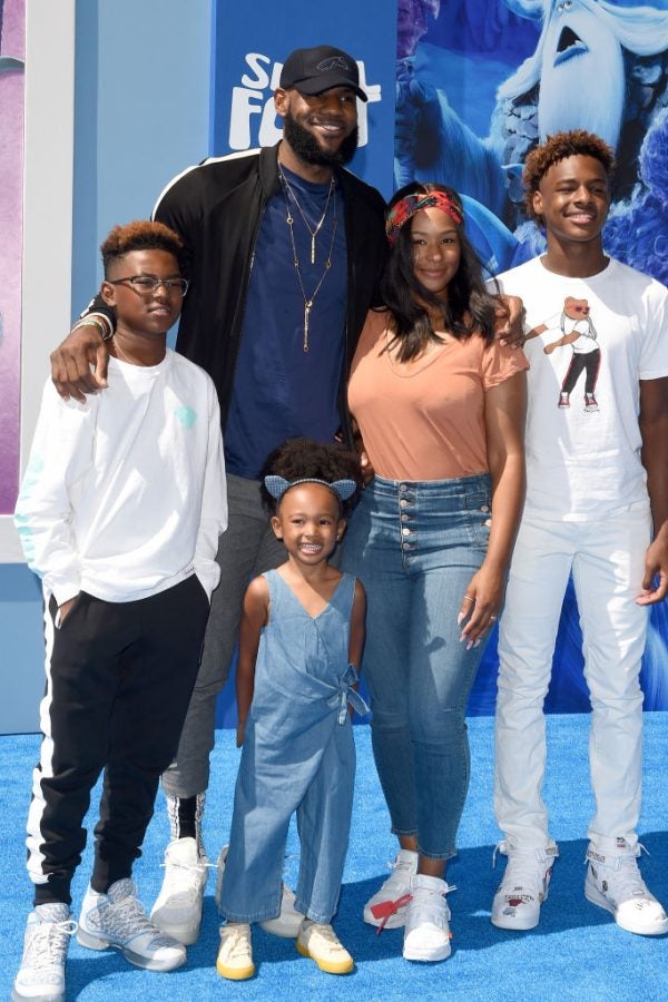 13 Sweet Photos Of LeBron James And His Family