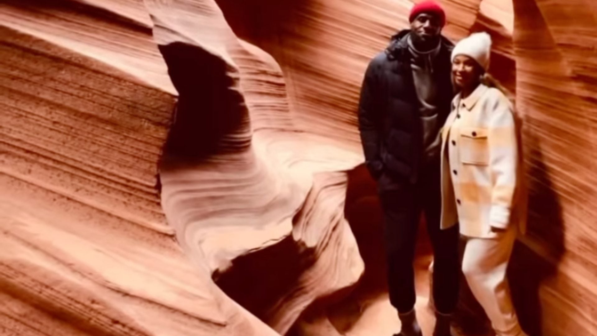 LeBron And Savannah James Take Us Inside Their Romantic Trip To Arizona's Dreamy Antelope Canyon