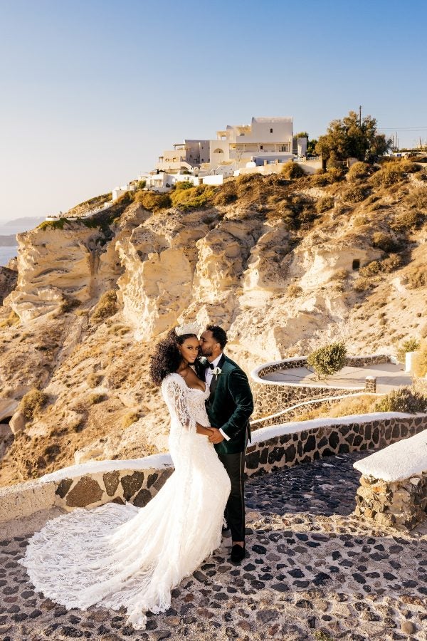 Bridal Bliss: Makki And Yonatan's Grecian Wedding Was Breathtakingly Beautiful