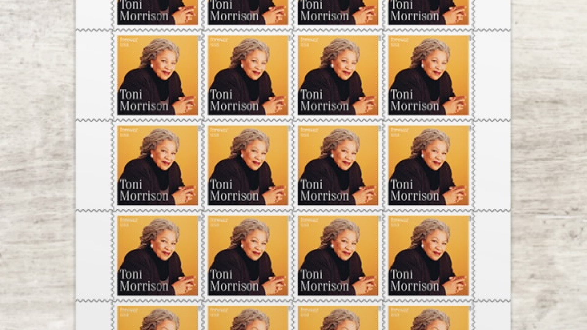 Toni Morrison Honored With New USPS "Forever" Stamp