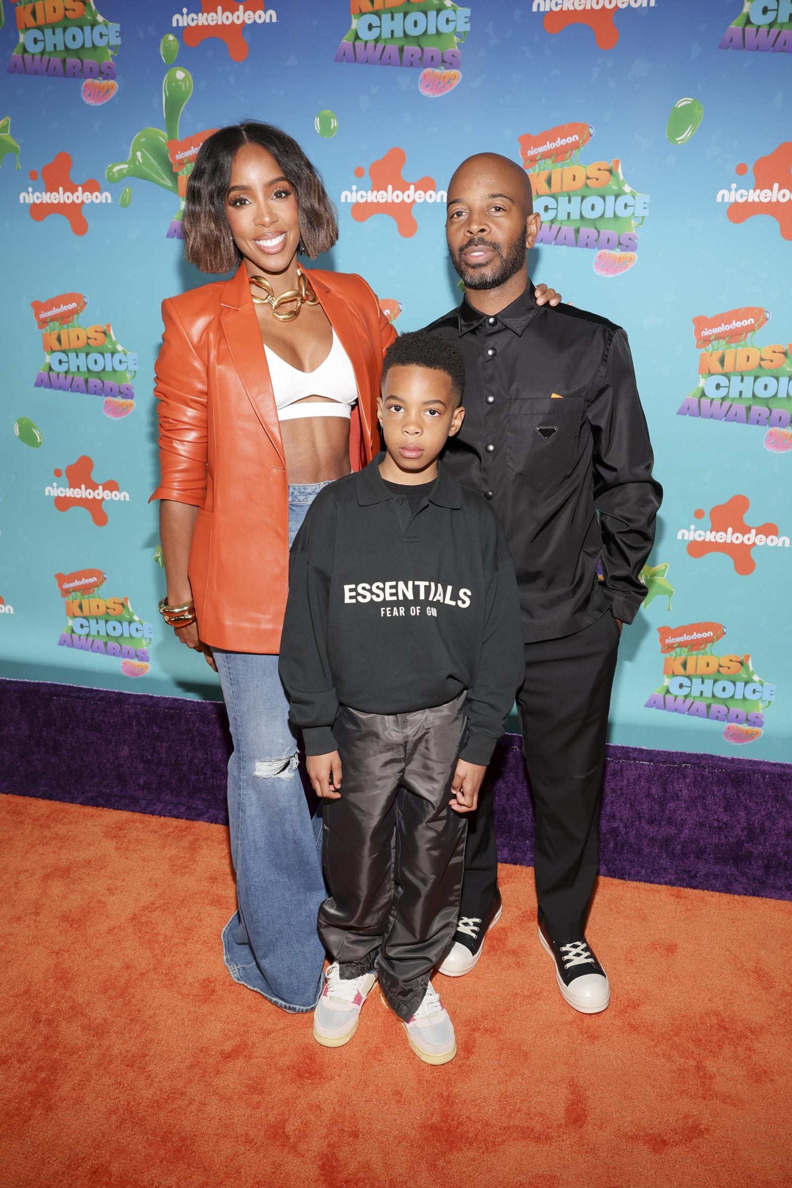 Your Favorite Stars And Their Kiddos Hit The Orange Carpet For The Nickelodeon Kids' Choice Awards