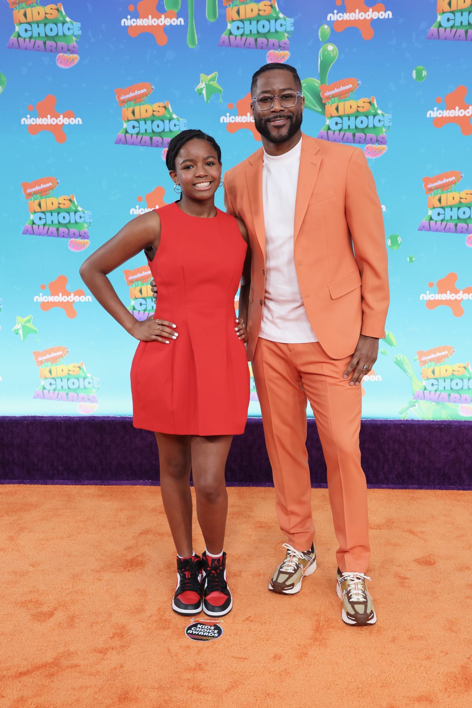 Your Favorite Stars And Their Kiddos Hit The Orange Carpet For The Nickelodeon Kids' Choice Awards