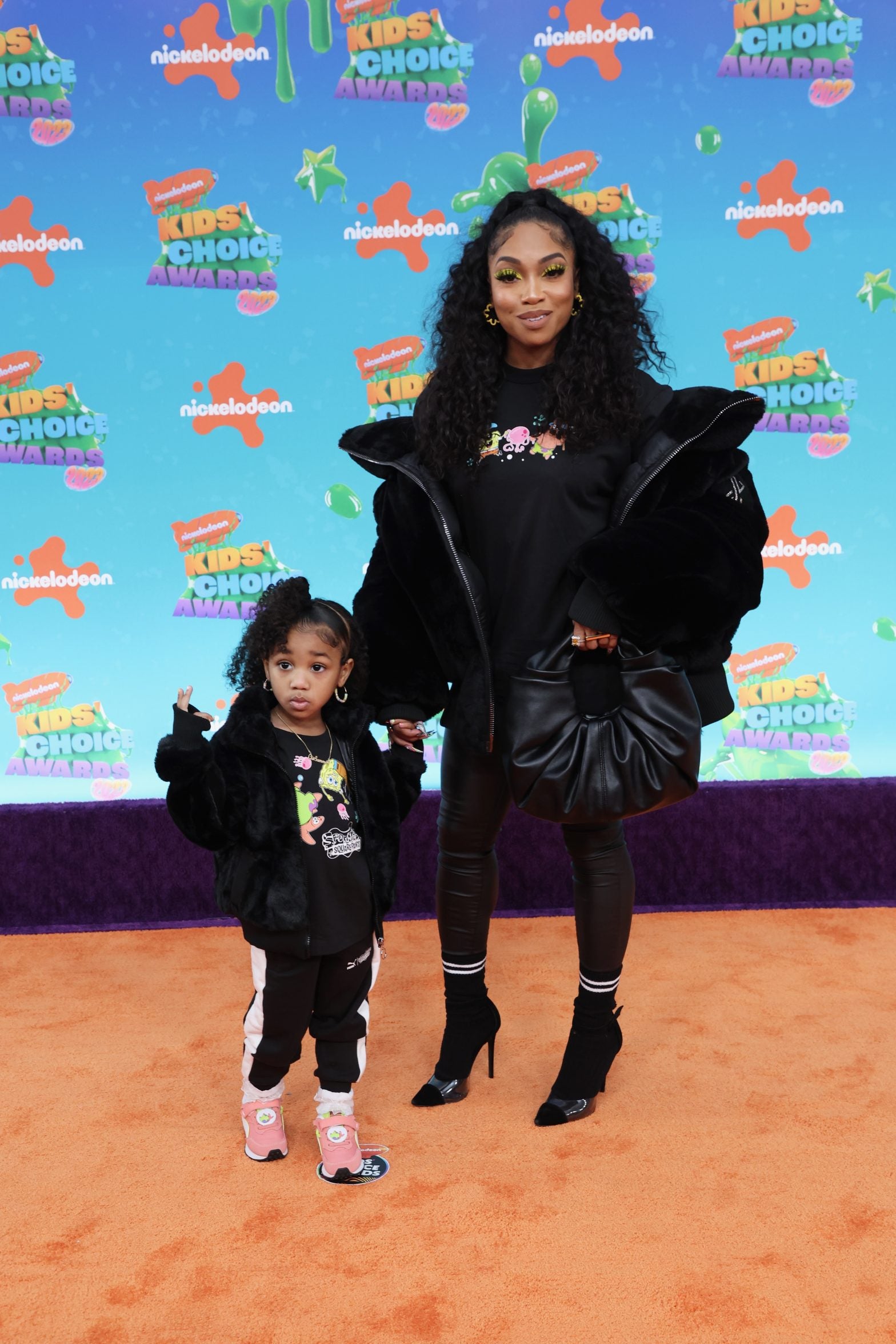 Your Favorite Stars And Their Kiddos Hit The Orange Carpet For The Nickelodeon Kids' Choice Awards