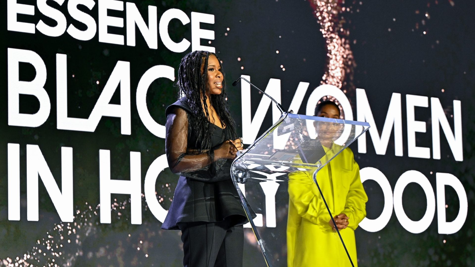 Tara Duncan Speaks To The Beauty Of Community At The 2023 ESSENCE Black Women In Hollywood Awards