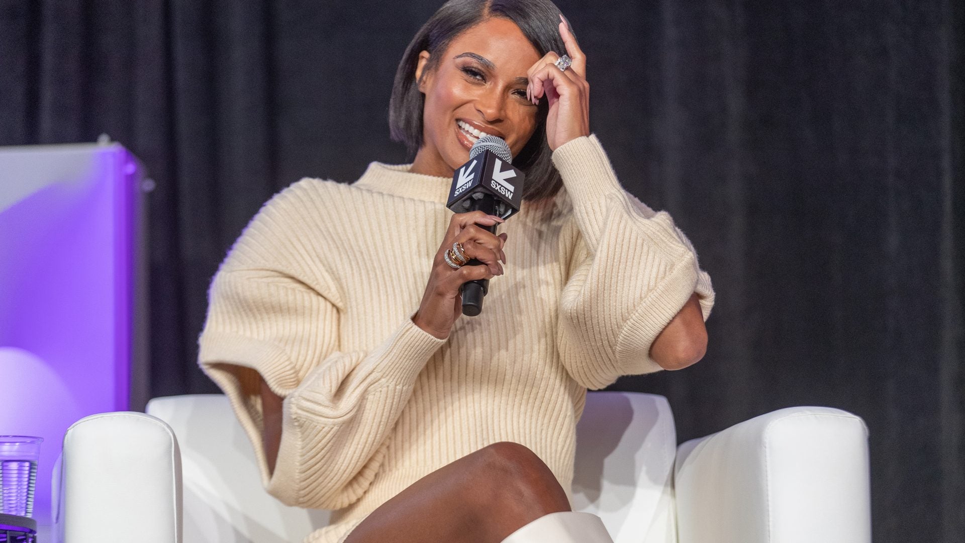 EXCLUSIVE: Ciara Responds To Backlash Over Her "Independent" Lyrics And Head-Turning Oscars Dress At SXSW