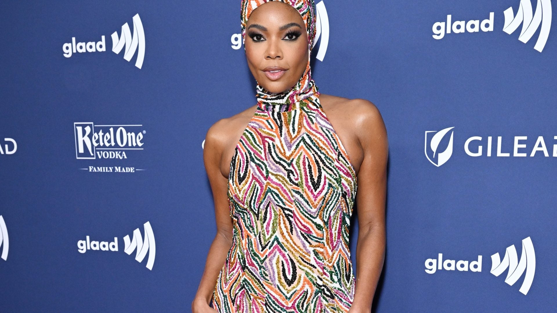 Gabrielle Union Stuns In Moschino For The GLAAD Awards