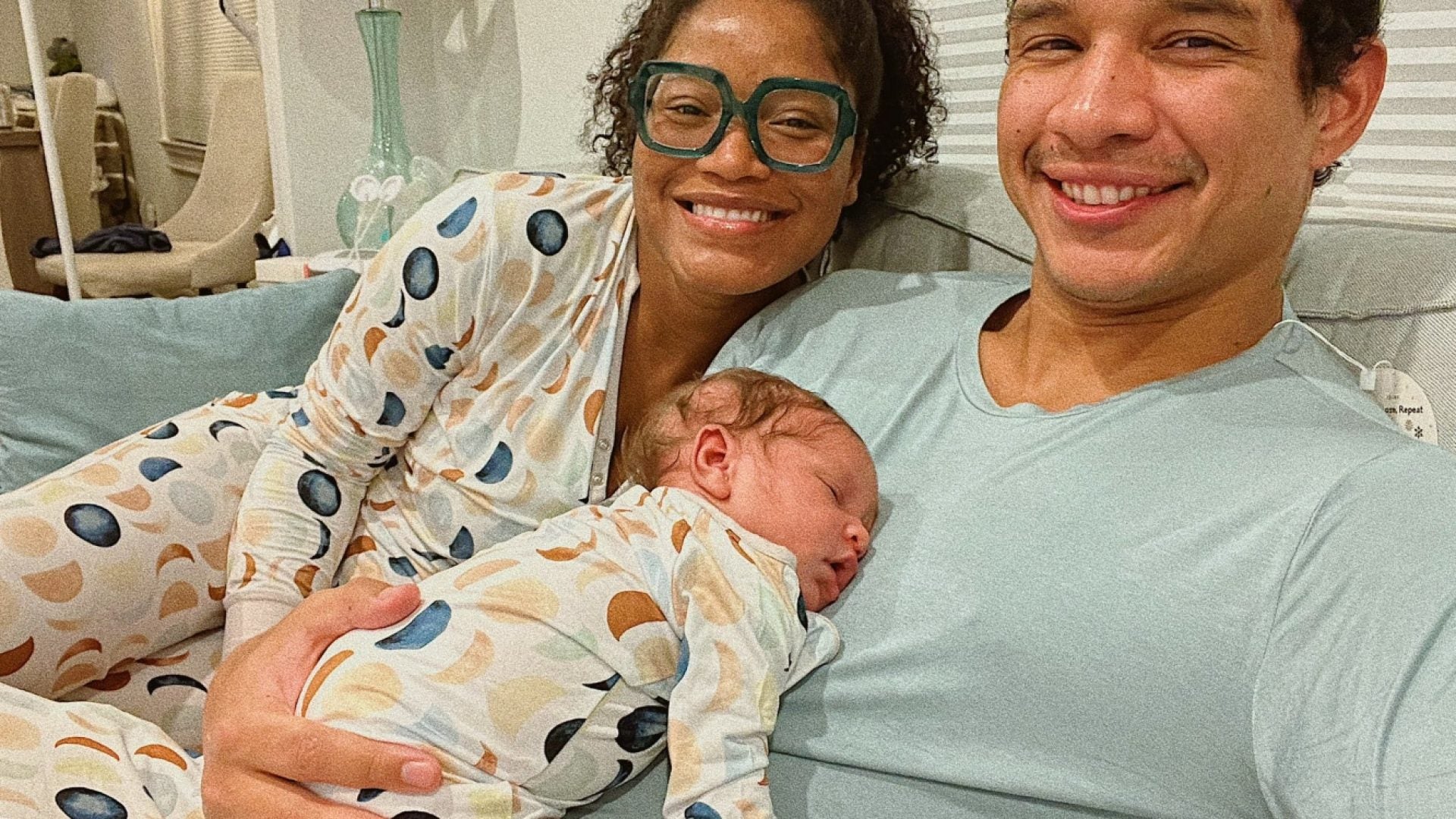 Keke Palmer And Her New Family Are All Smiles In Matching PJs