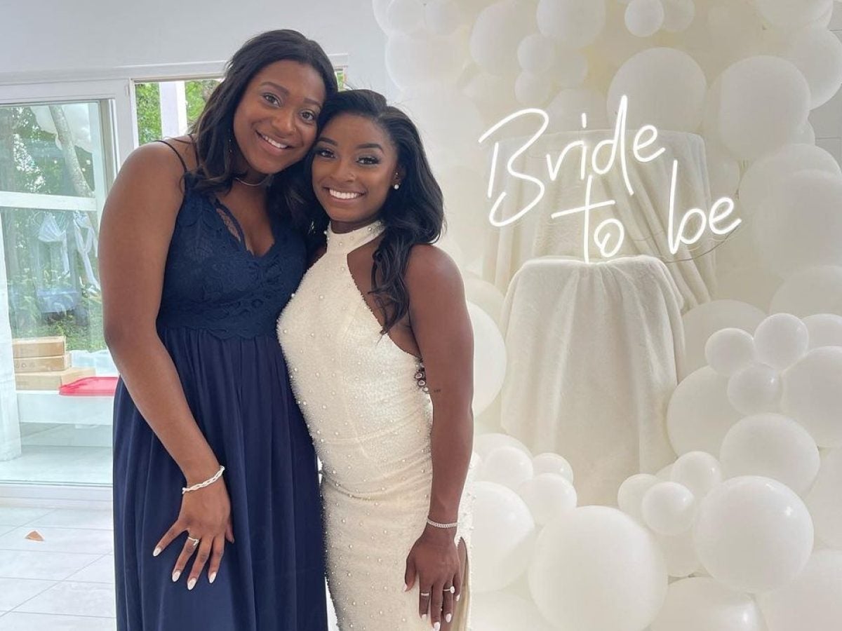 Simone Biles Had A Dreamy Bridal Shower Over The Weekend Essence