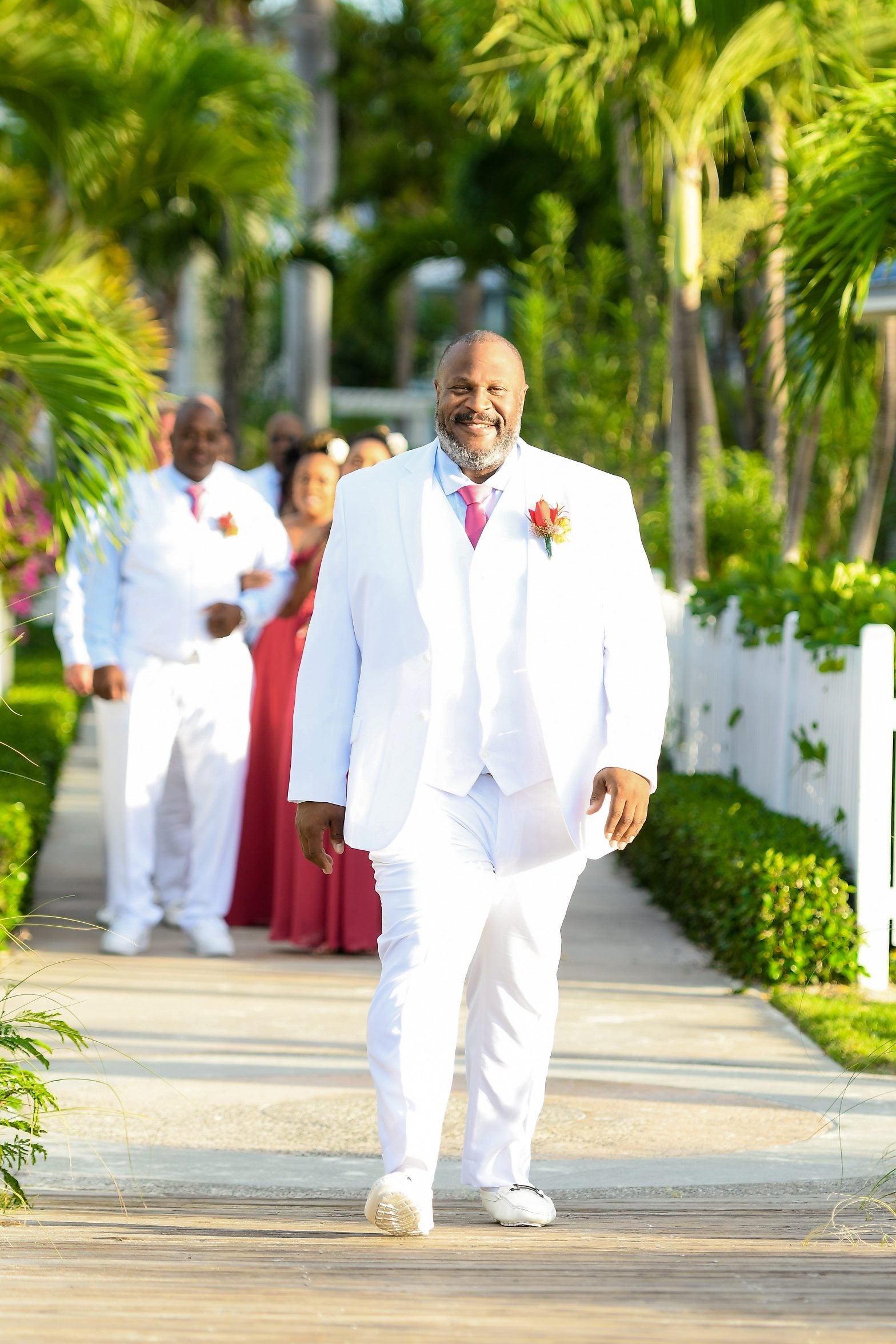 Bridal Bliss: Tomika And Michael Said 'I Do' In A Sunset Wedding On The Beach In Turks And Caicos