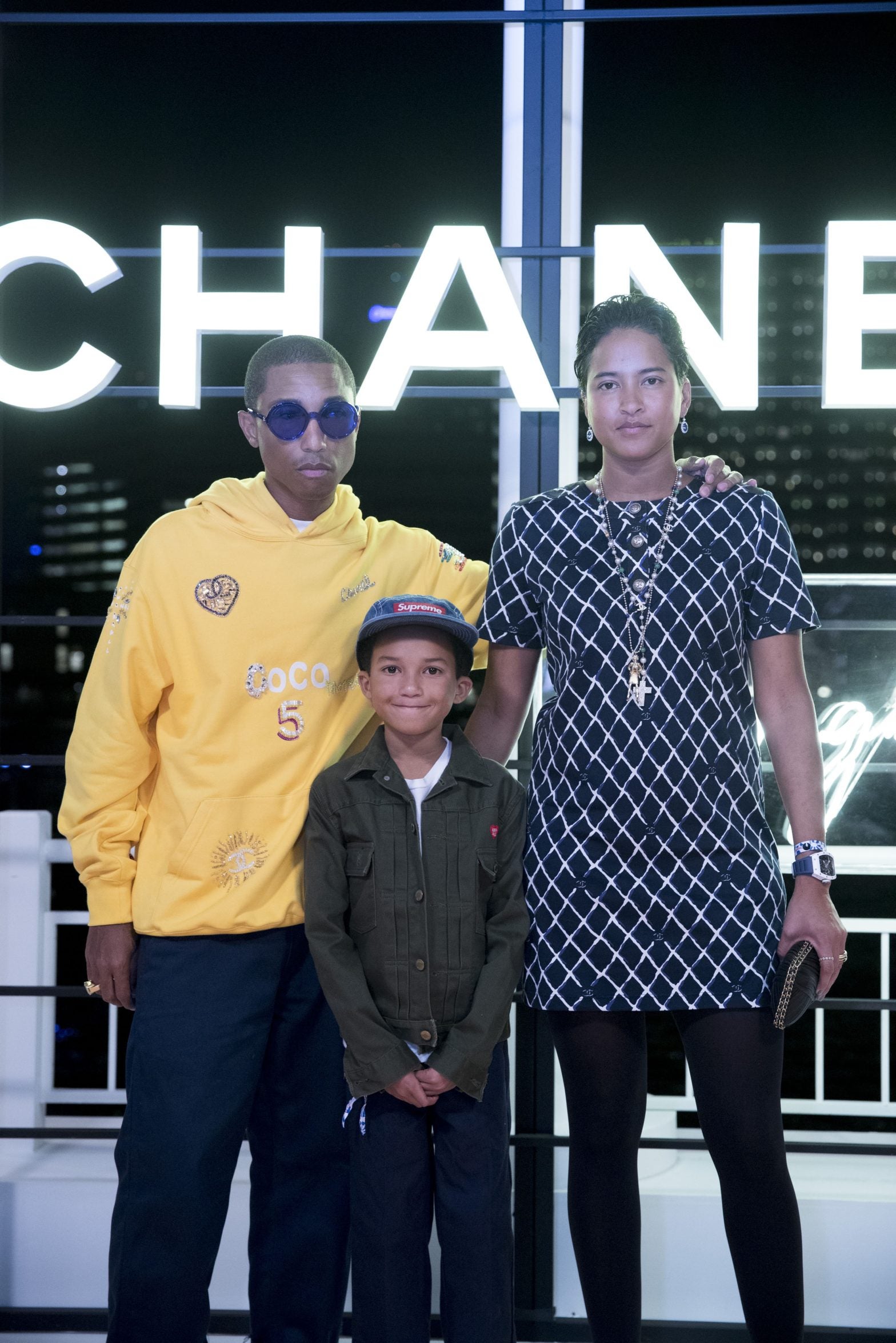 Photos Of Pharrell And His Fashionable Family Over The Years