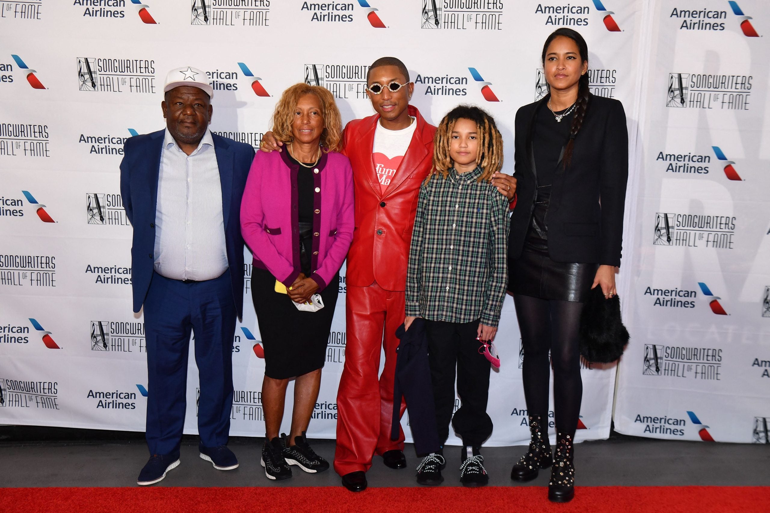 Pharrell Williams shares rare family photo