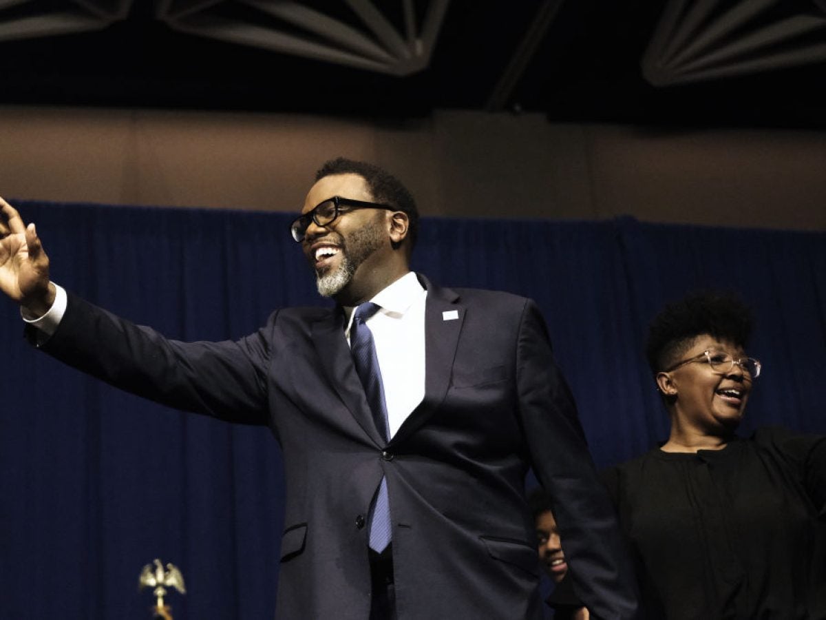 Brandon Johnson Wins Runoff Election, Becoming The Next Mayor Of Chicago