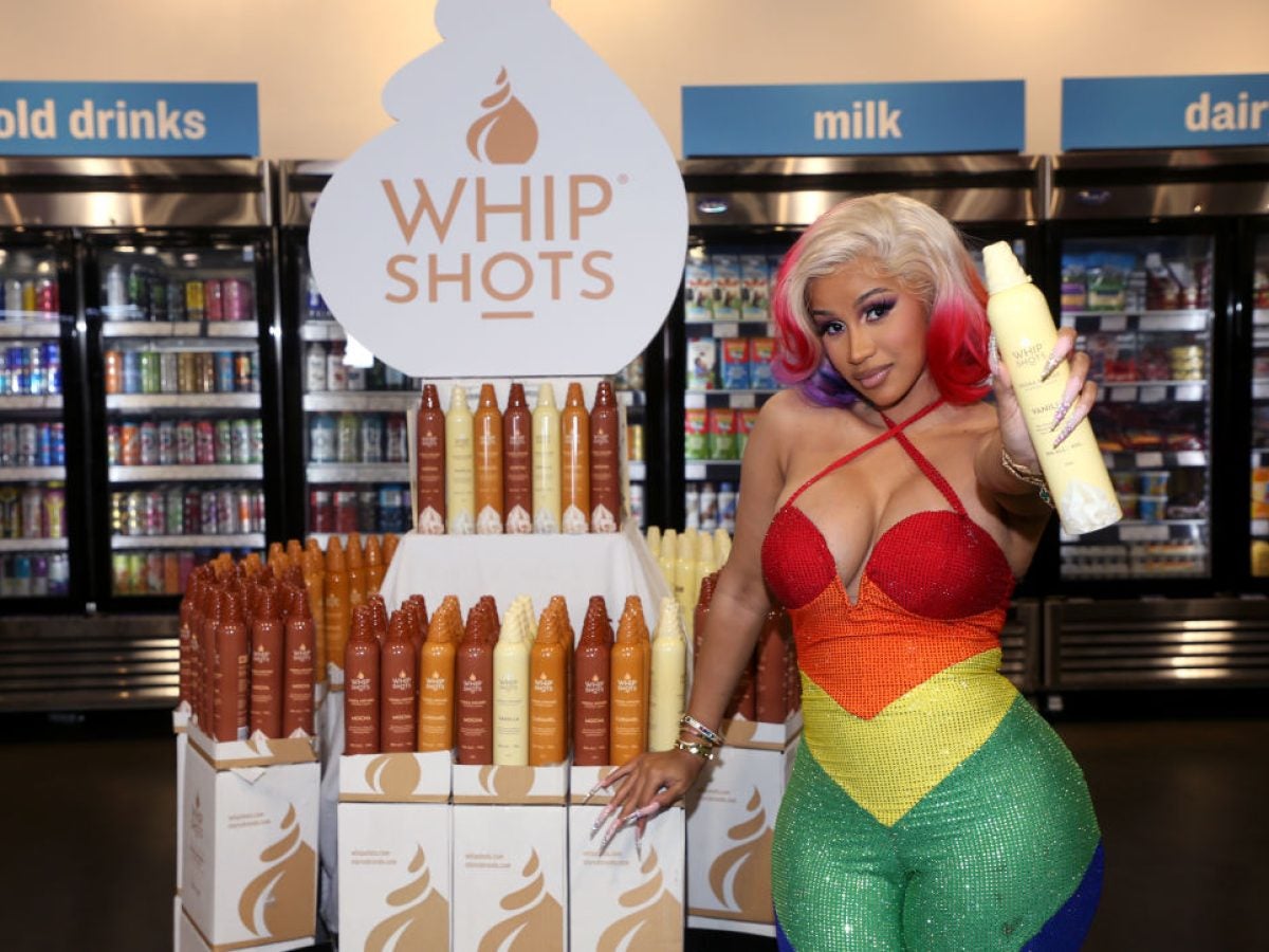 Cardi B Has Reached A Major Business Milestone With Her Vodka-Infused "Whipshots" Brand