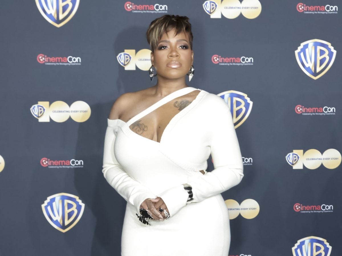 Get The Look: Fantasia's White Knit Dress