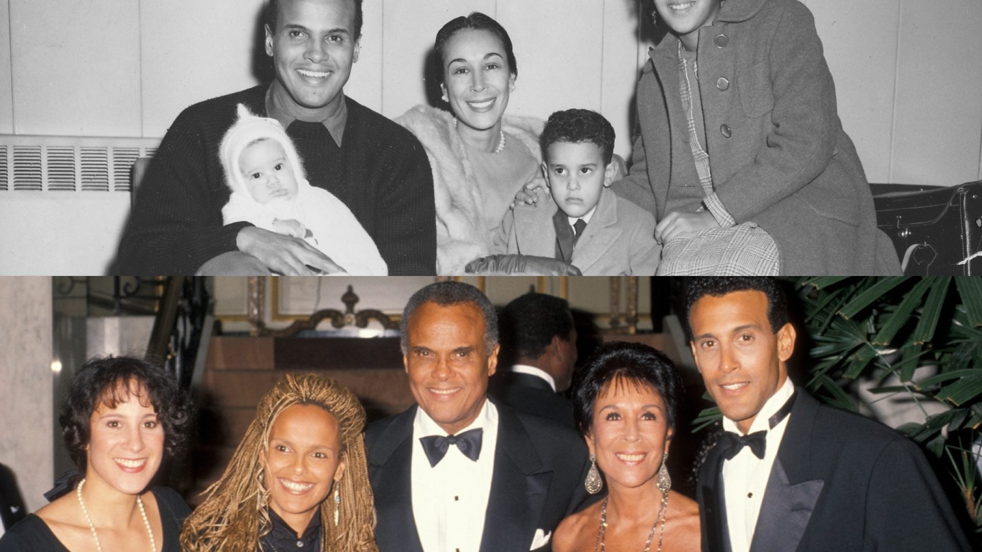 Photos Of Harry Belafonte And His Children Over The Years