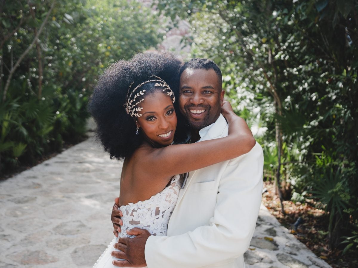 Bridal Bliss: With The Caribbean Sea As Their Backdrop, Vanessa And Kevin Had A Boho-Chic Beach Wedding