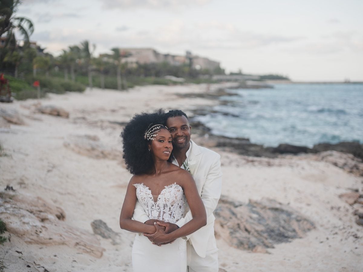 Bridal Bliss: With The Caribbean Sea As Their Backdrop, Vanessa And Kevin Had A Boho-Chic Beach Wedding