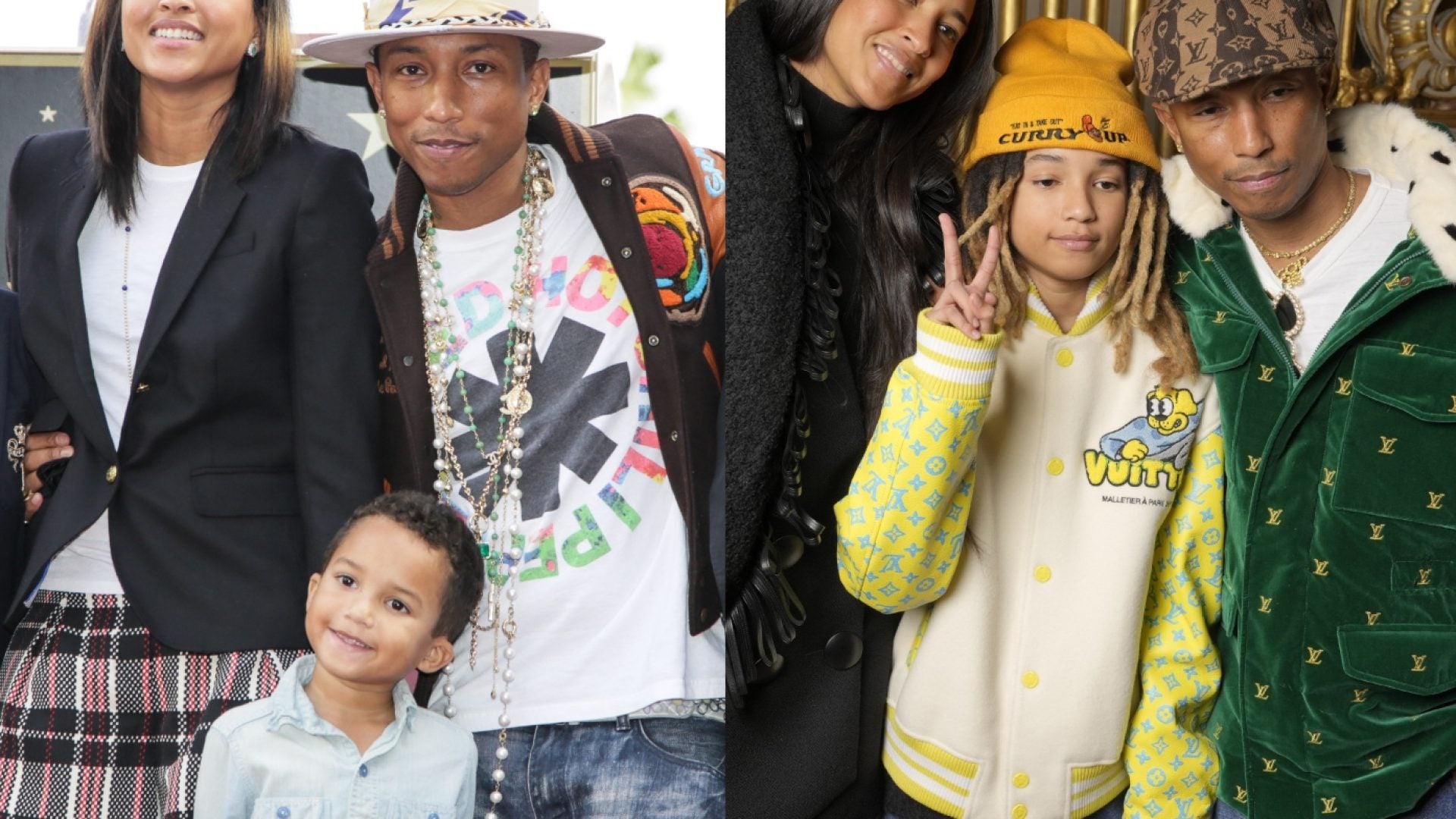 Photos Of Pharrell And His Fashionable Family Over The Years