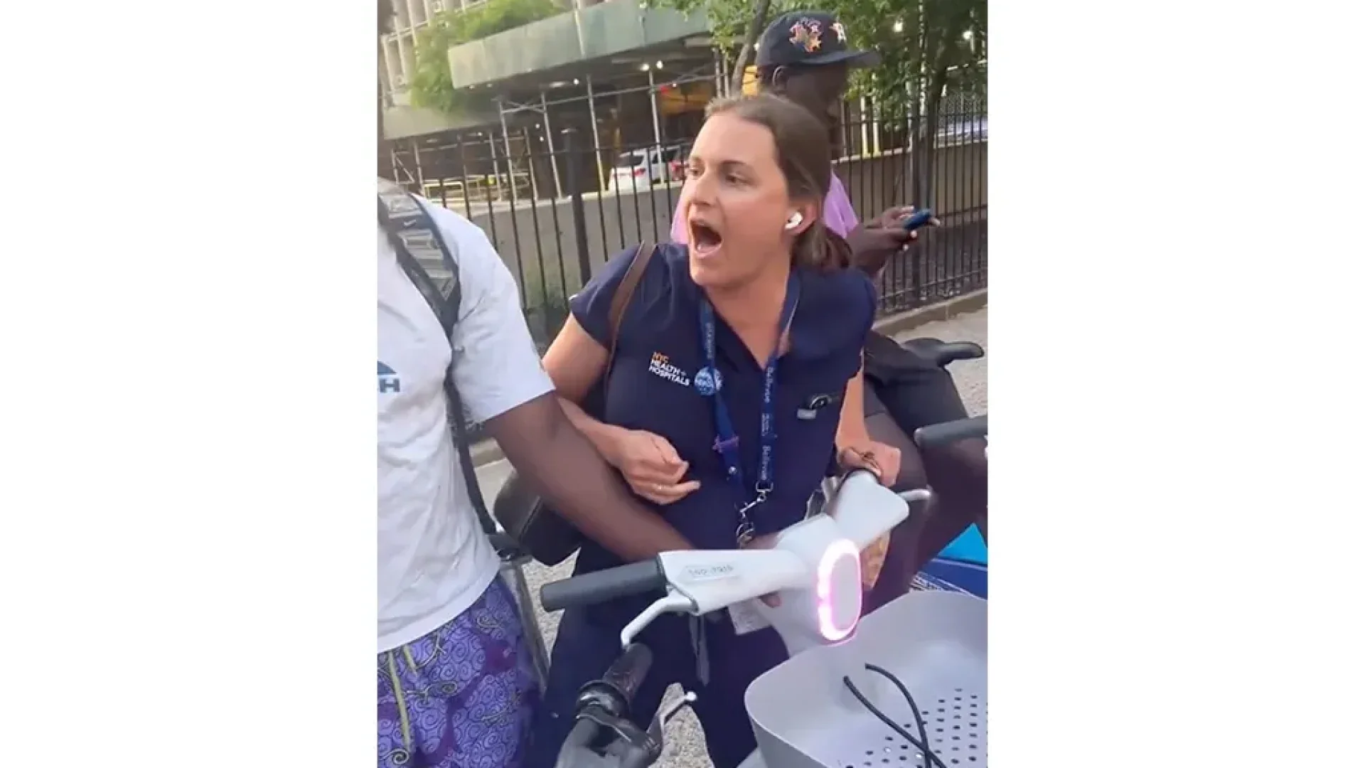 NYC Hospital 'Karen' Under Fire After Video Of Her Allegedly Trying To Take Bike From Black Teen Goes Viral