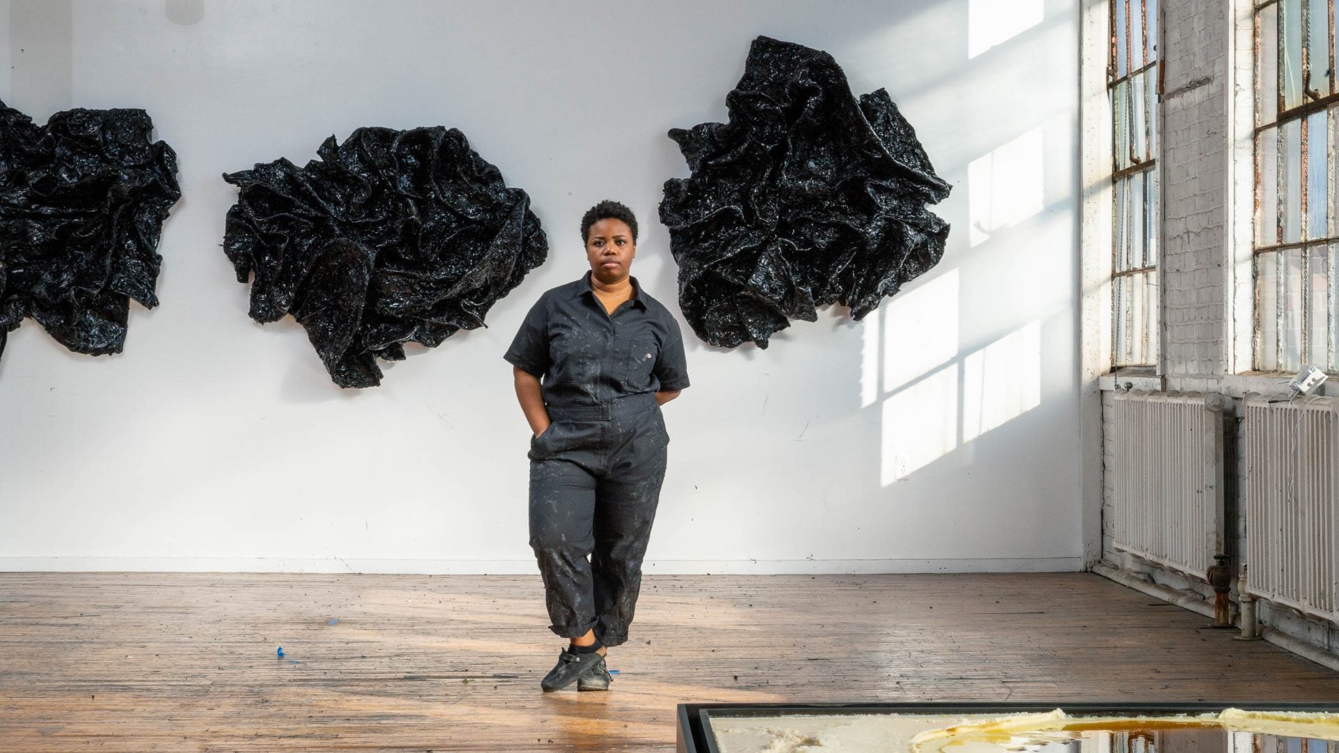 Artist Allana Clarke Addresses Hair Trauma Through Her Work With Weave Glue