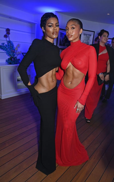 Friendship (And Ab) Goals: Lori Harvey And Teyana Taylor Were Fit And Fine At The amfAR Gala In Cannes