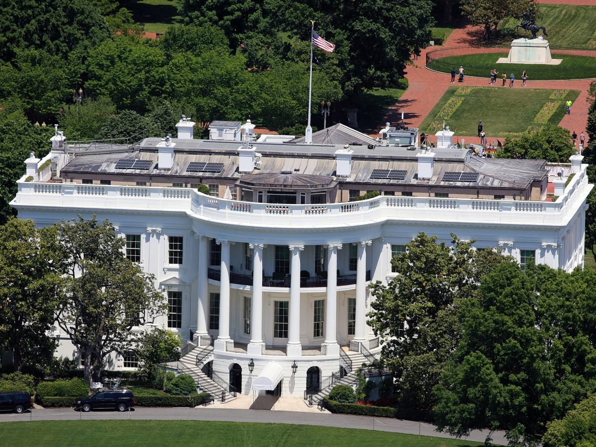 Man Wielding Nazi Flag Who Crashed Barrier On White House Grounds Wanted To Kidnap The Vice President, Reports Say