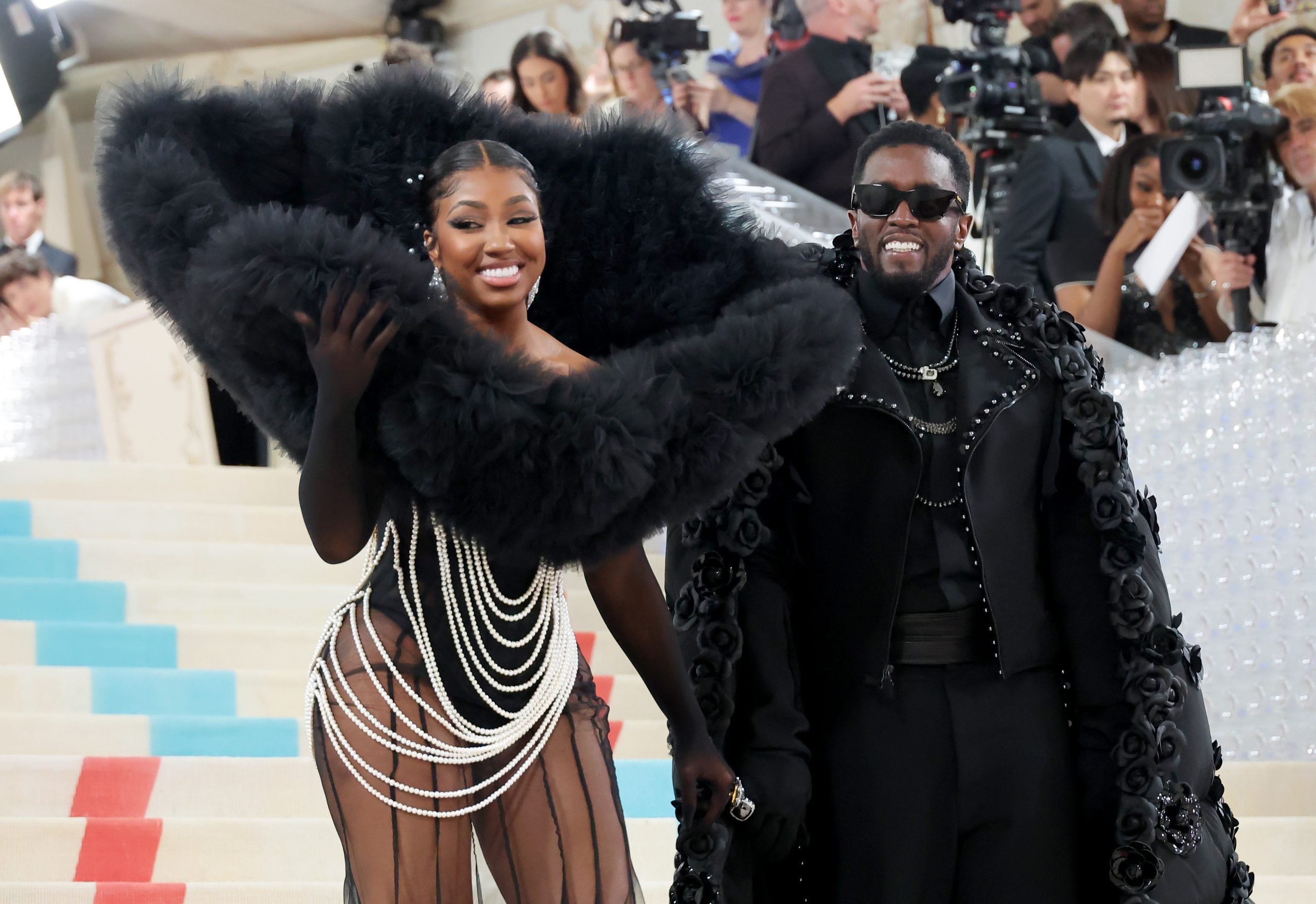 6 Stylish Black Celebrity Couples Spotted At The Louis Vuitton