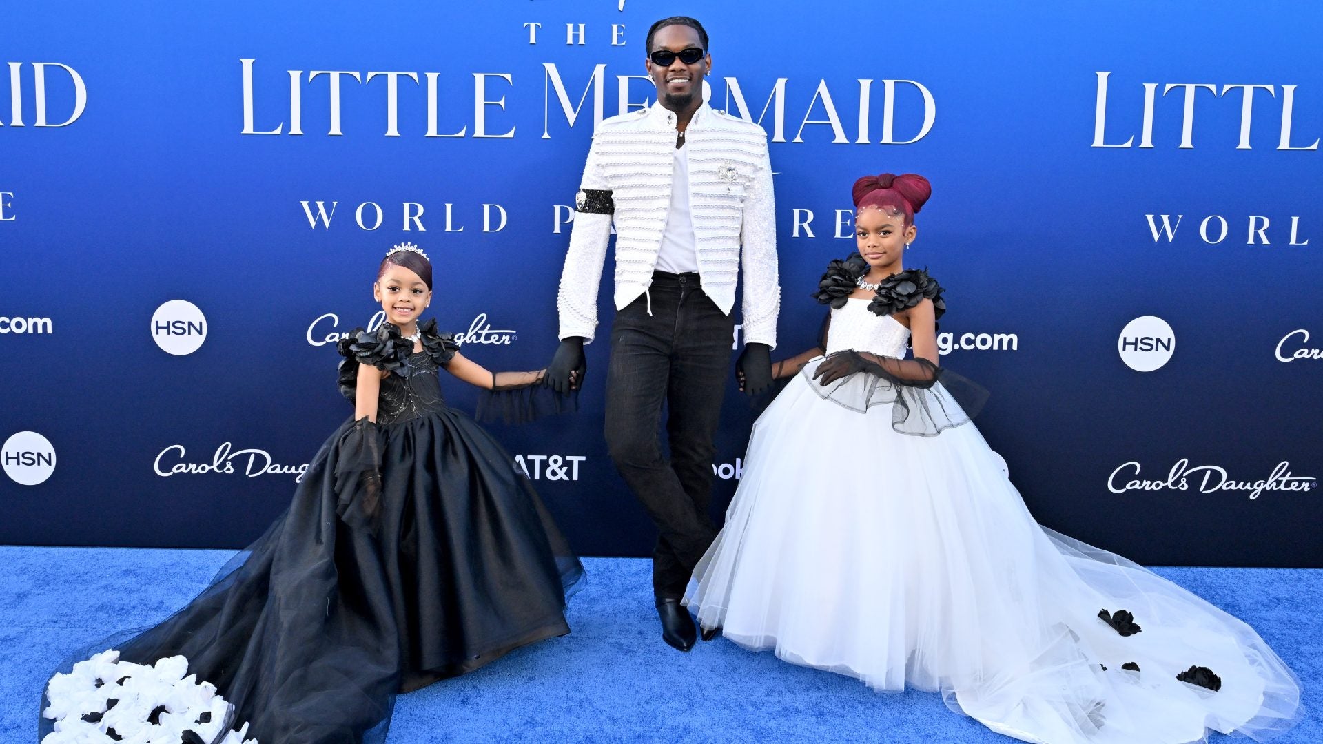It Was A Family Affair At 'The Little Mermaid' Premiere For These Celebrity Parents And Their Daughters