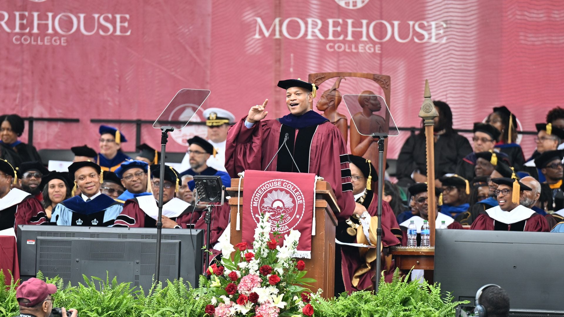 'Our History Is Our Power': Maryland Gov. Wes Moore Delivers Commencement Address At Morehouse College